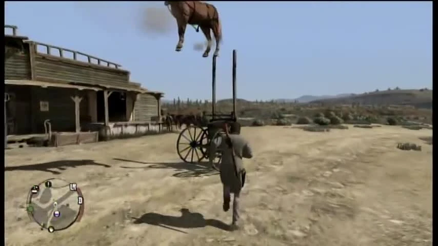 Red Dead Redemption - Сумасшедшая повозка