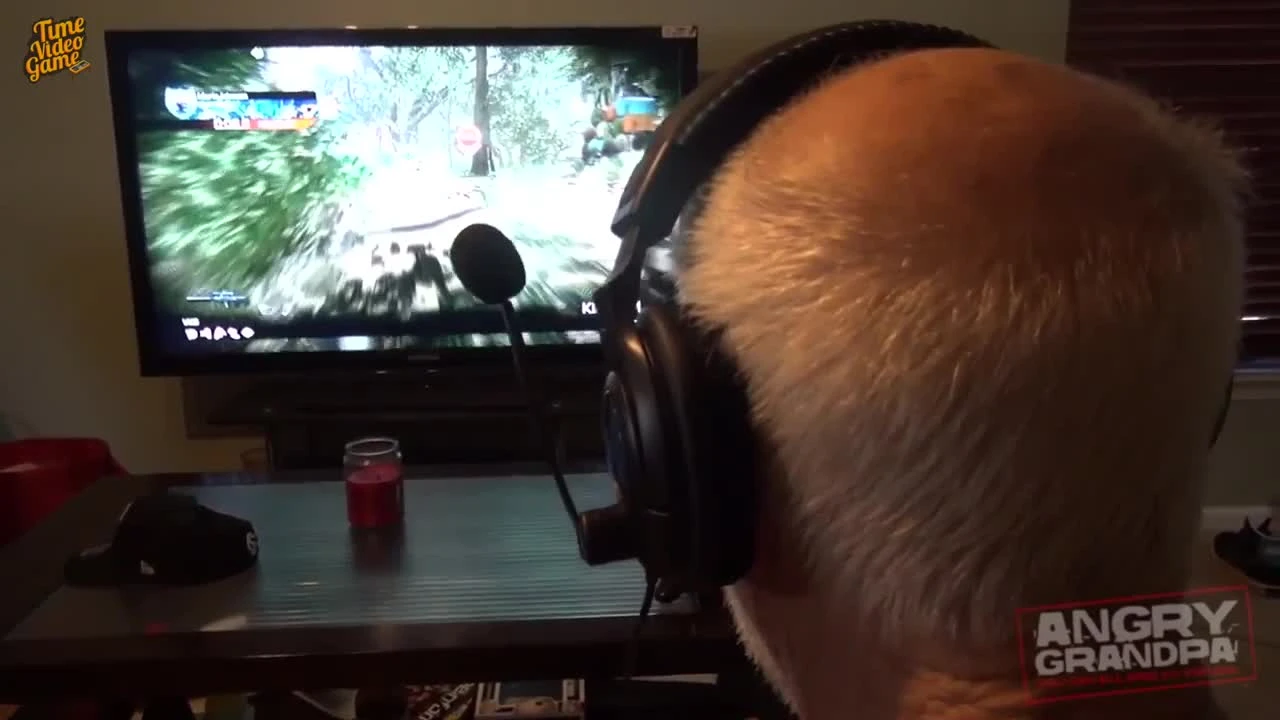 Злой Дед играет в Call of Duty: Ghosts [Нецензурная лексика! Только 18+!] [TVG]