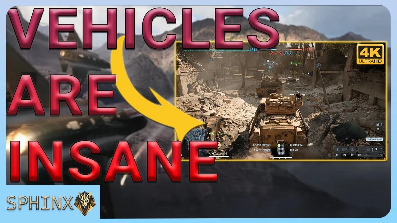 В сеть утекло 25 минут геймплея с танками из Battlefield 6