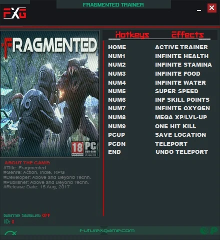 Fragmented: Трейнер/Trainer (+10) [17.8.1] {FutureX}
