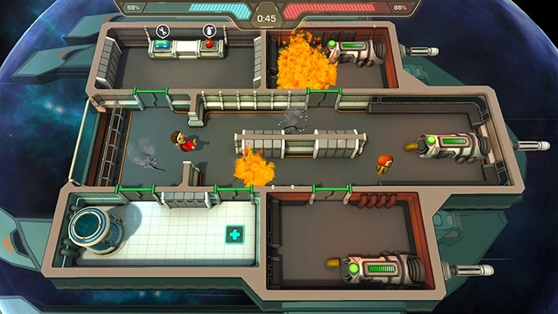 Для PC и консолей анонсирована кооперативная космическая аркада Catastronauts