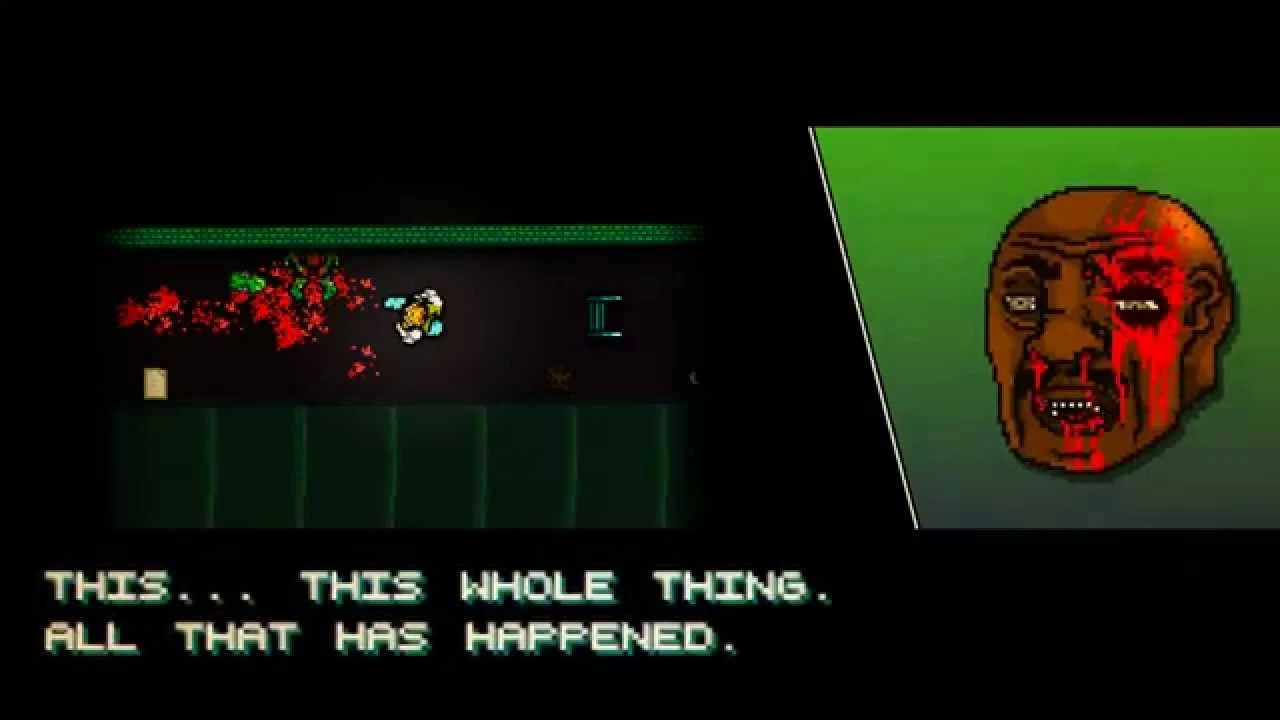 Blessed redux(prequel) Hotline miami 2