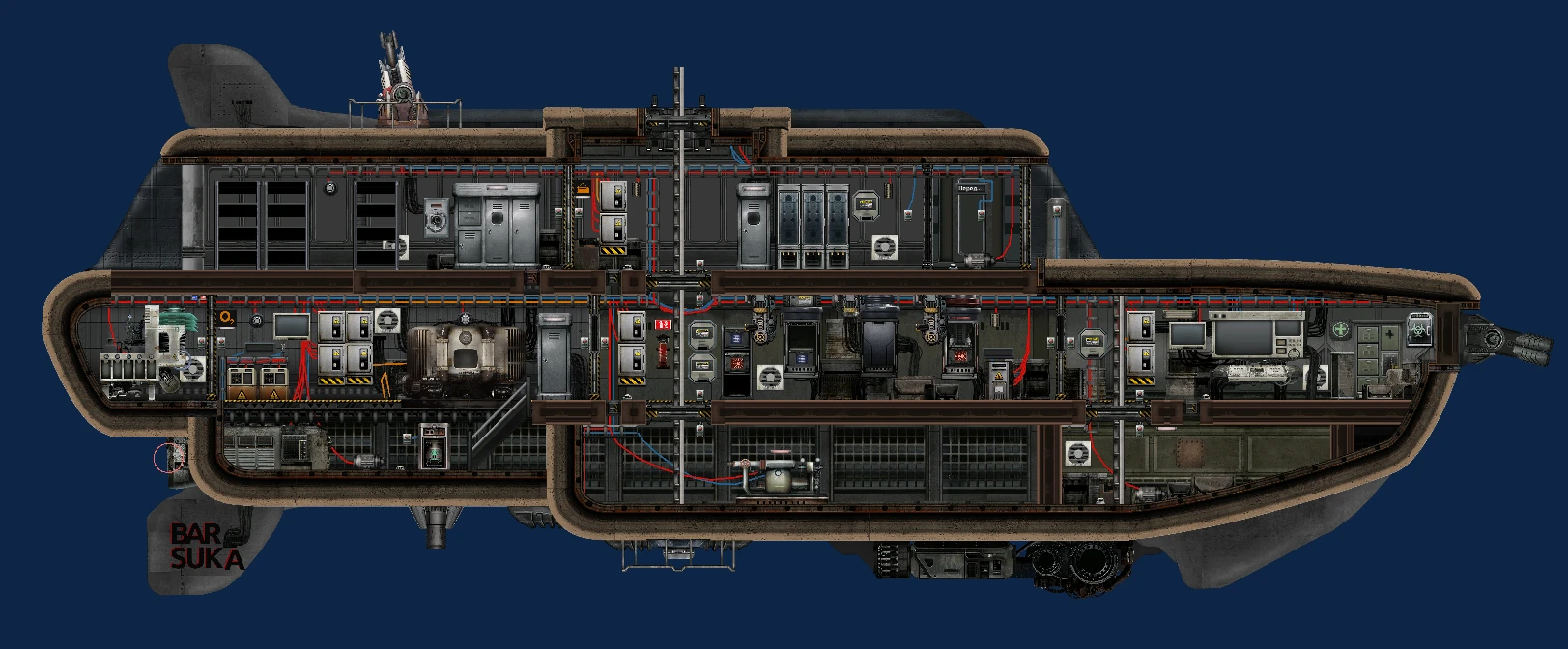 Barotrauma "Модифицированный Барсук"
