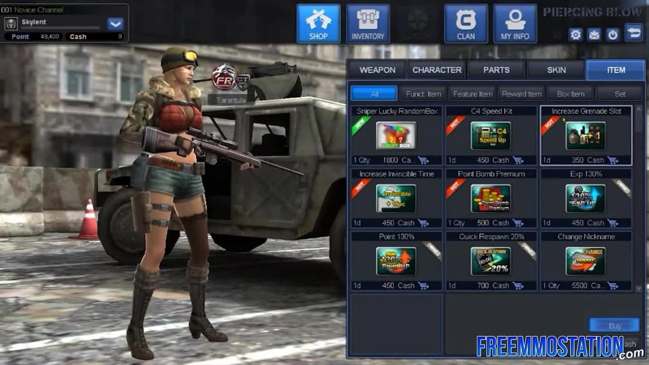 Piercing Blow "Первый геймплей"