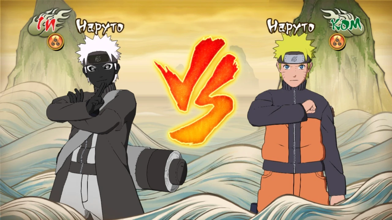 Naruto Shippuden: Ultimate Ninja Storm Revolution "Злой Наруто Режим Отшельника"