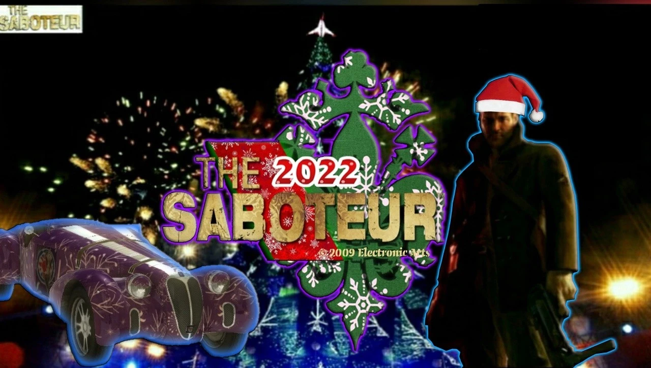 The Saboteur "Новогодний текстурный мод"