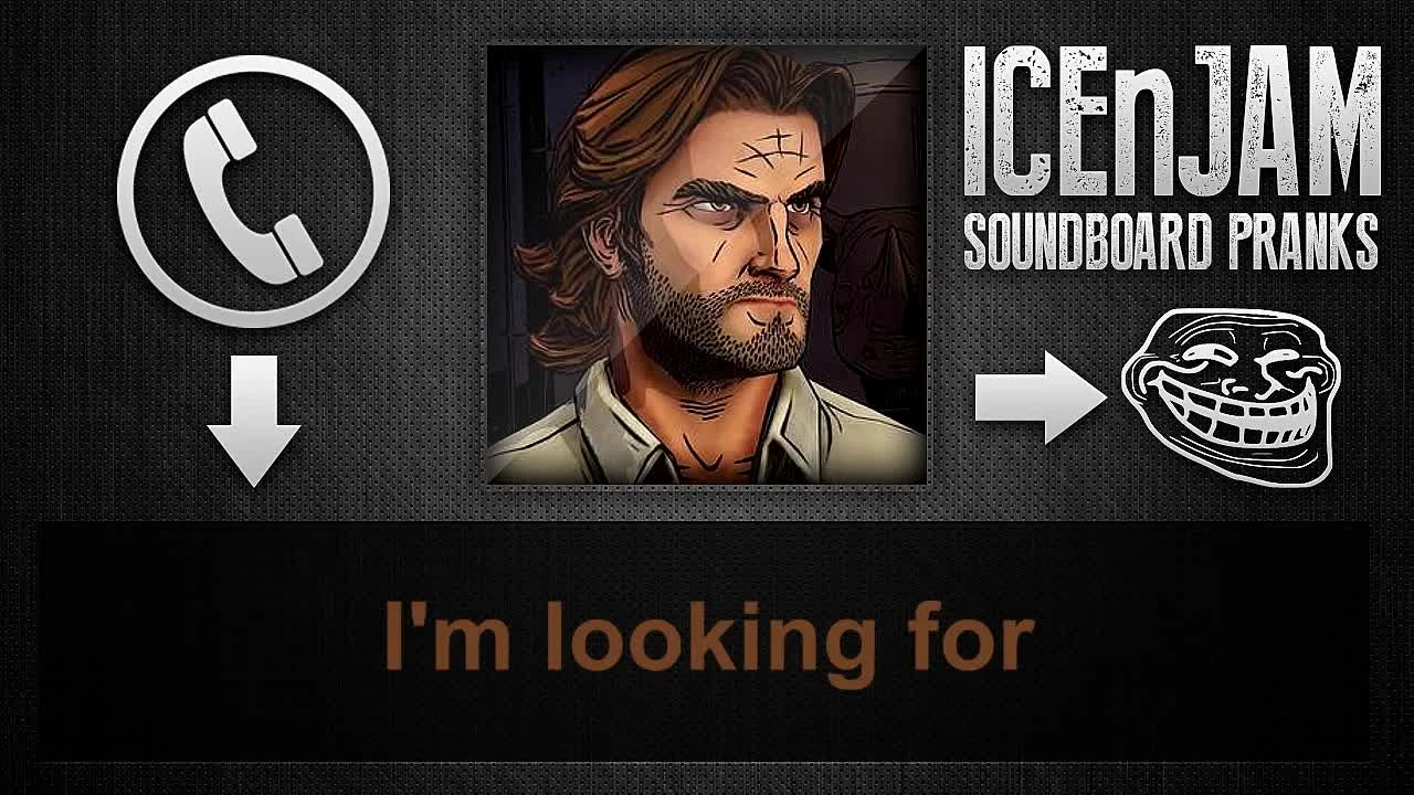 Bigby Wolf Searches for The Woodsman - The Wolf Among Us Prank Call
