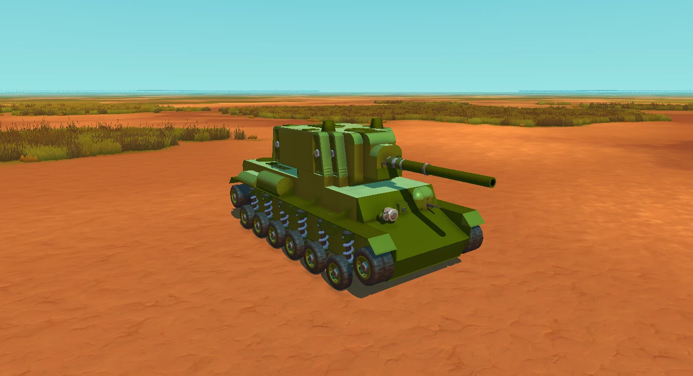 Scrap Mechanic "КВ-1 (ЗиС-5)" [v0.7.3]