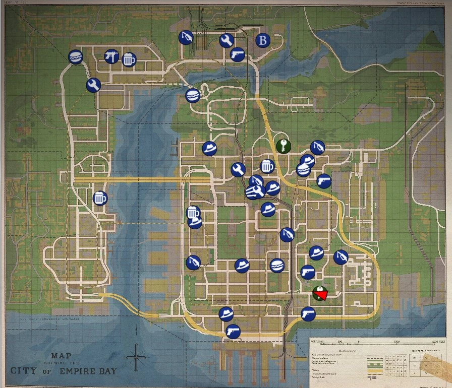 Mafia 2 - Общая информация - Город