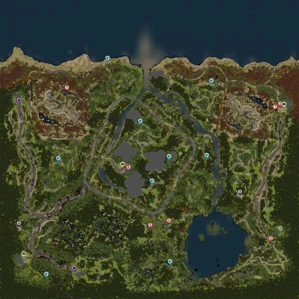 Spintires - Карты - Побережье