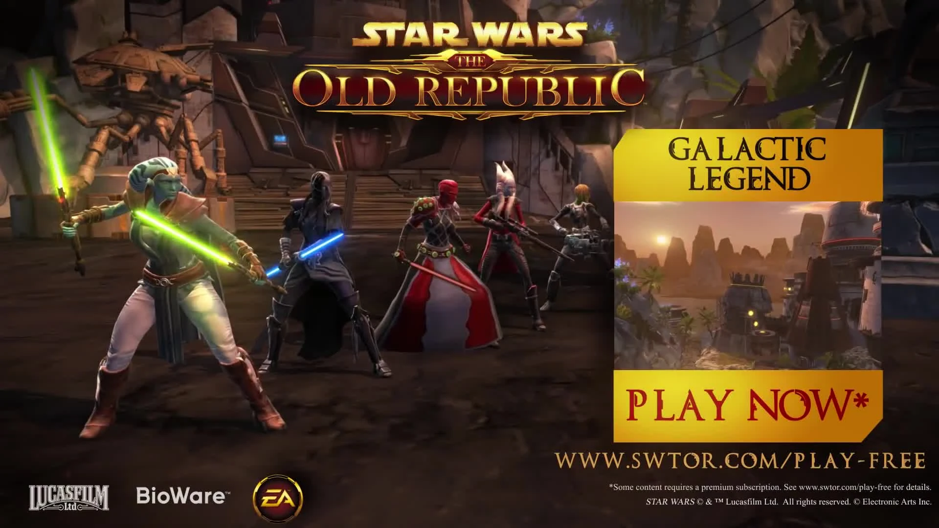 Вышло обновление "Galactic Legend" в Star Wars: The Old Republic