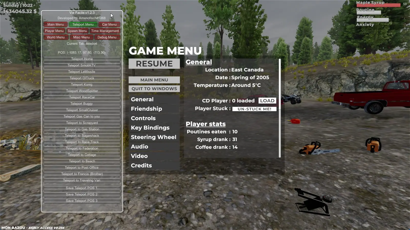 Mon Bazou "Чит-Меню" [1.6.0] {Amenofisch}