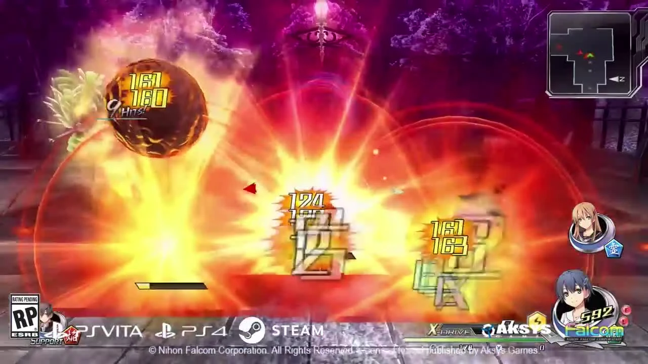 Tokyo Xanadu геймплей видео 2