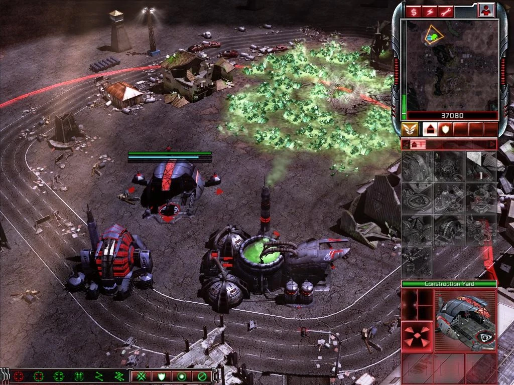 Command & Conquer 3: Tiberium Wars "Карта - Abandoned Rail"