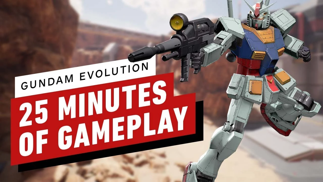 25 минут геймплея из бета-версии Gundam Evolution