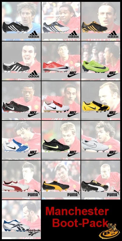 PES 2009 "Manchester United Bootpack collected by Kralle79"