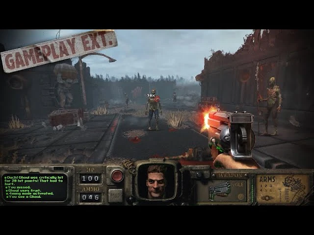 Шесть минут геймплейных нарезок Fallout: Bakersfield