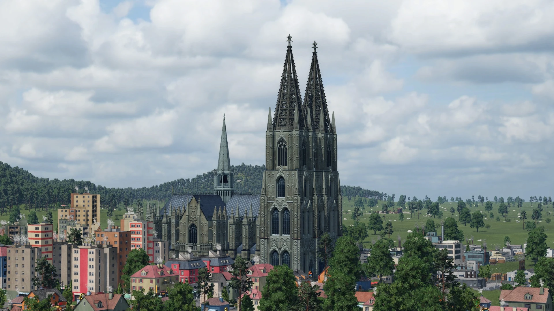 Transport Fever 2 "Собор в Кёльне (K lner Dom)"