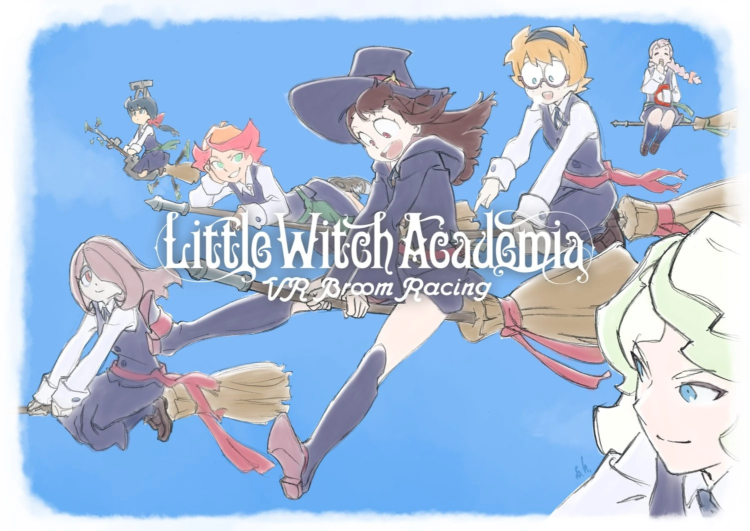 Анонсирована игра Little Witch Academia: VR Broom Racing