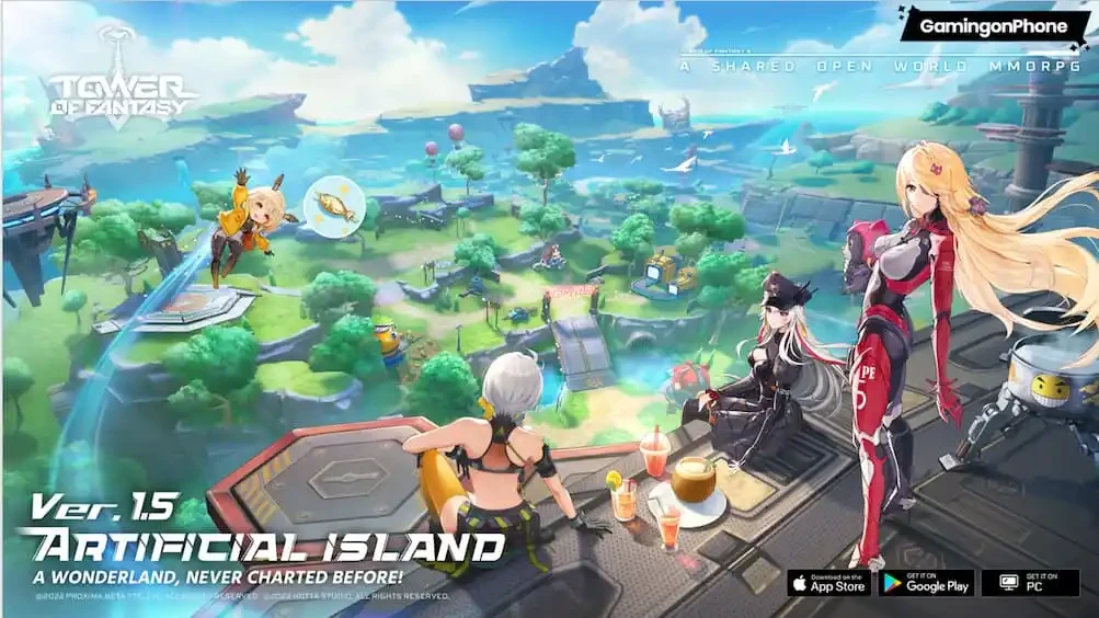 Для Tower of Fantasy вышло обновление 1.5 с новым островом, персонажем, рейдом и многим другим