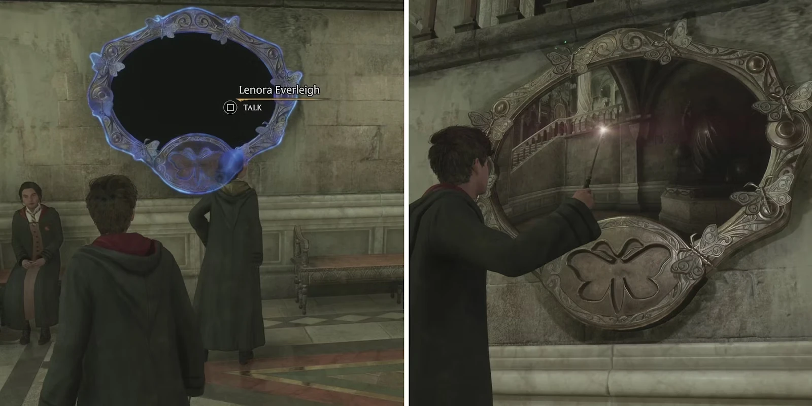 Как выполнить квест "Словно мотылек на пламя" в Hogwarts Legacy