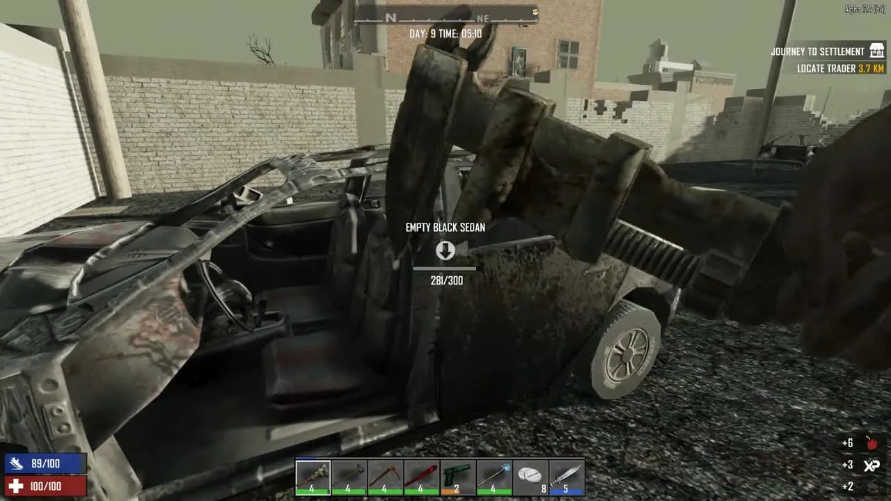 7 Days To Die - опасная вылазка на минибайке