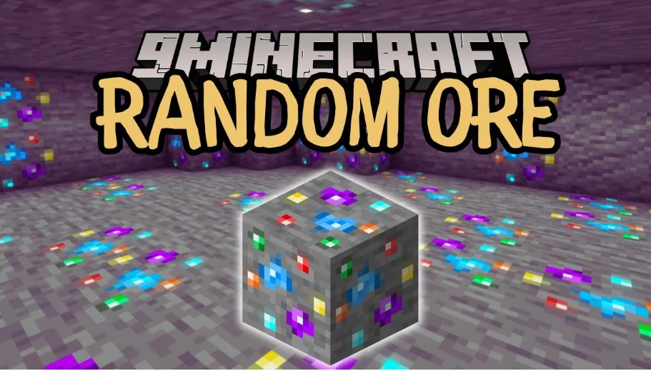 Minecraft "Random Ore - случайная руда" [1.20.6]