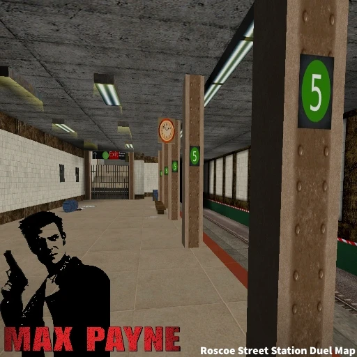 Star Wars: Jedi Knight - Jedi Academy "MAX PAYNE: Roscoe Street Station Duel Map"