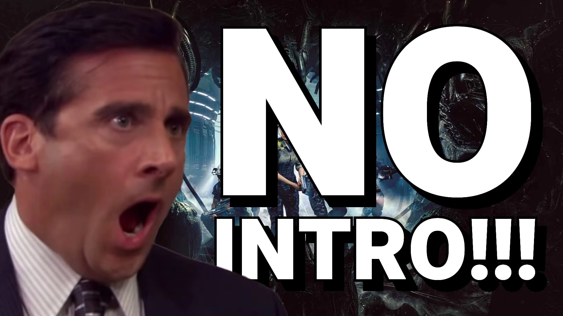 Aliens: Dark Descent "Пропуск вступительных роликов"