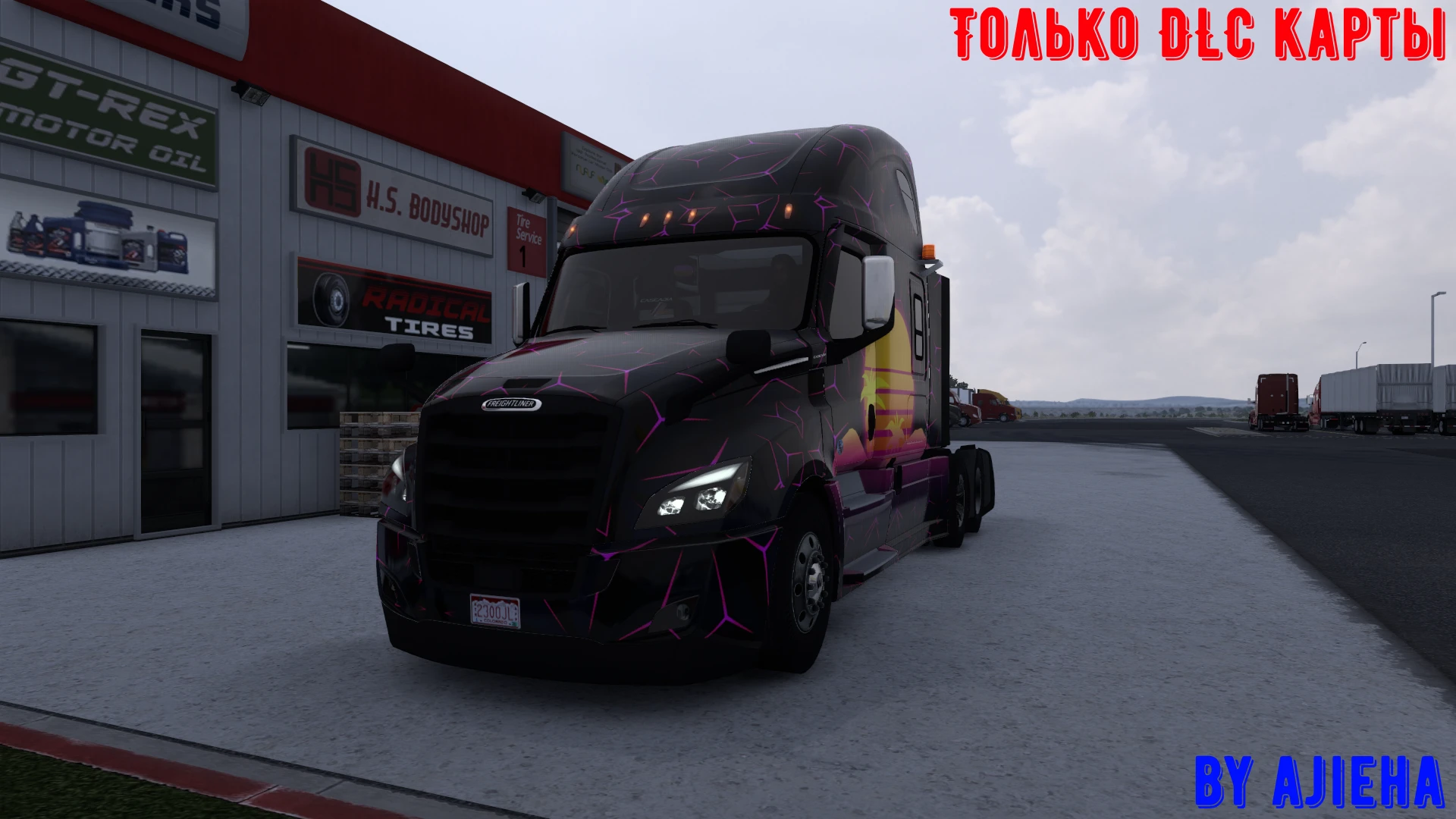 American Truck Simulator "Сохранение - Карта исследована на 100,00%, только DLC карты" [1.49.3.14s] {AJIEHA}