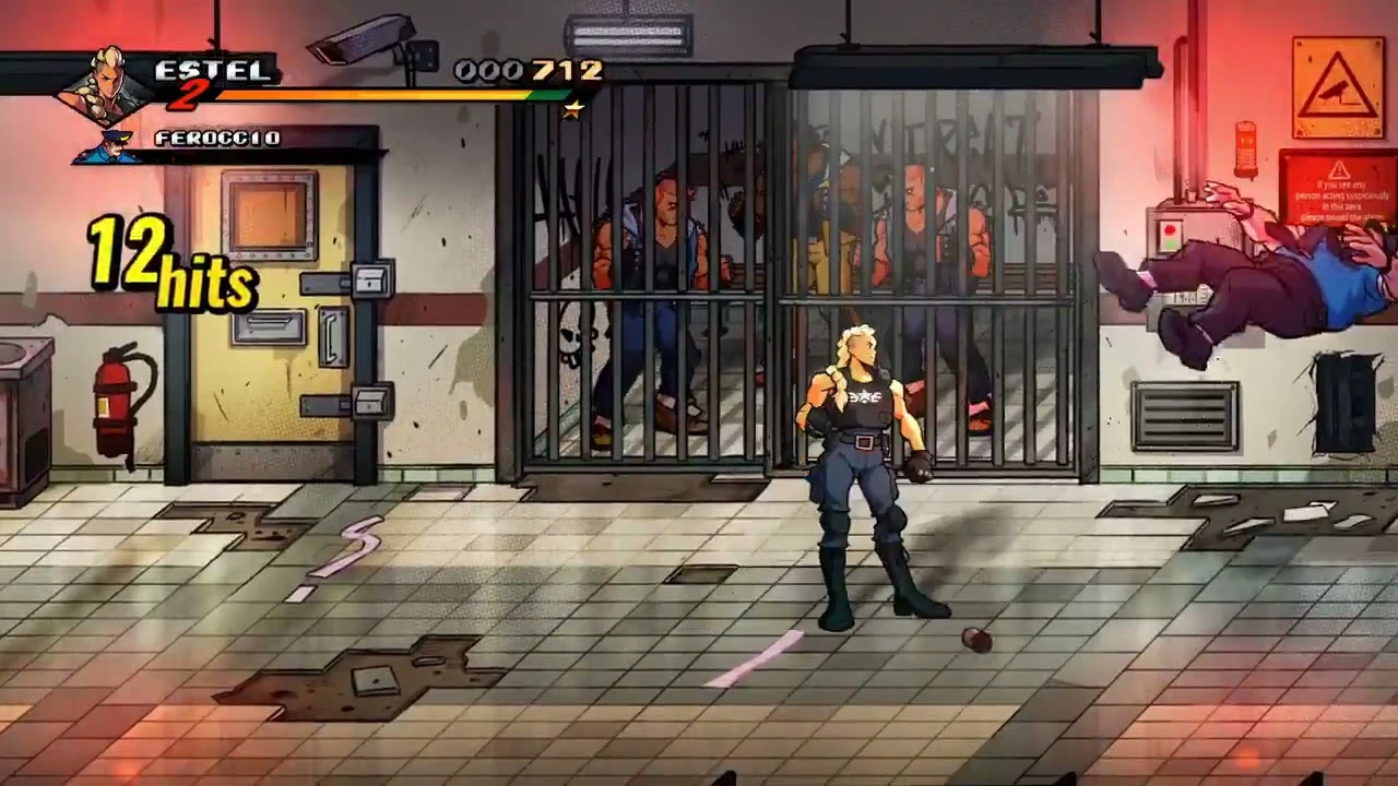 Был представлен боец Estel для Streets of Rage 4