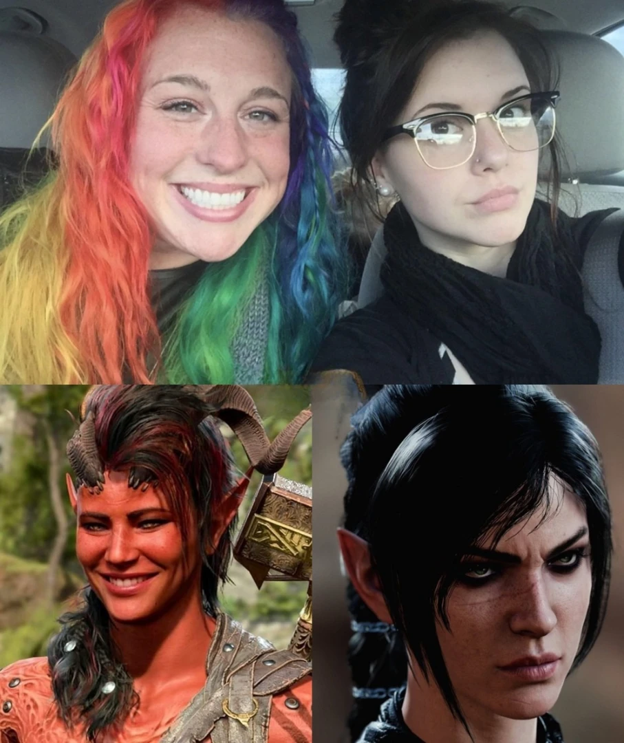 Карлах и Шедоухарт в реальной жизни