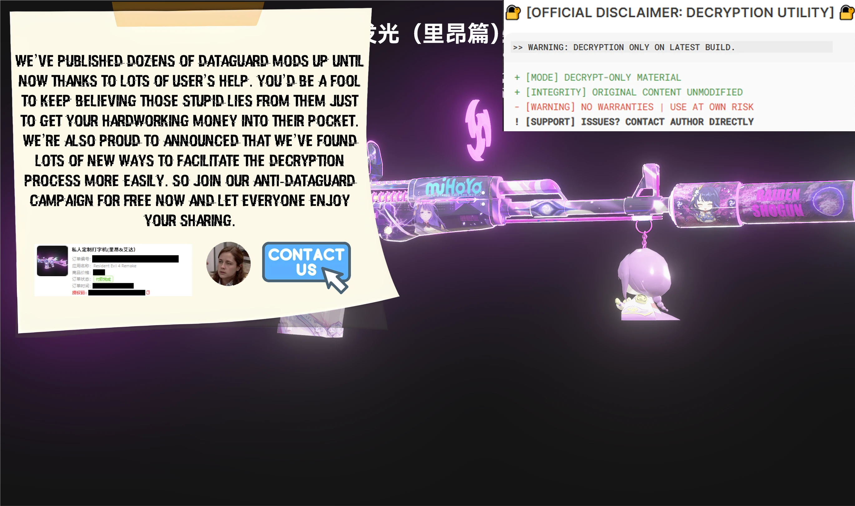 Resident Evil 4 Remake "Сборник моделей на Чикагский ПП"{linyi}