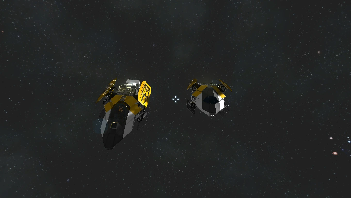 Space Engineers "Истребитель Whelp"