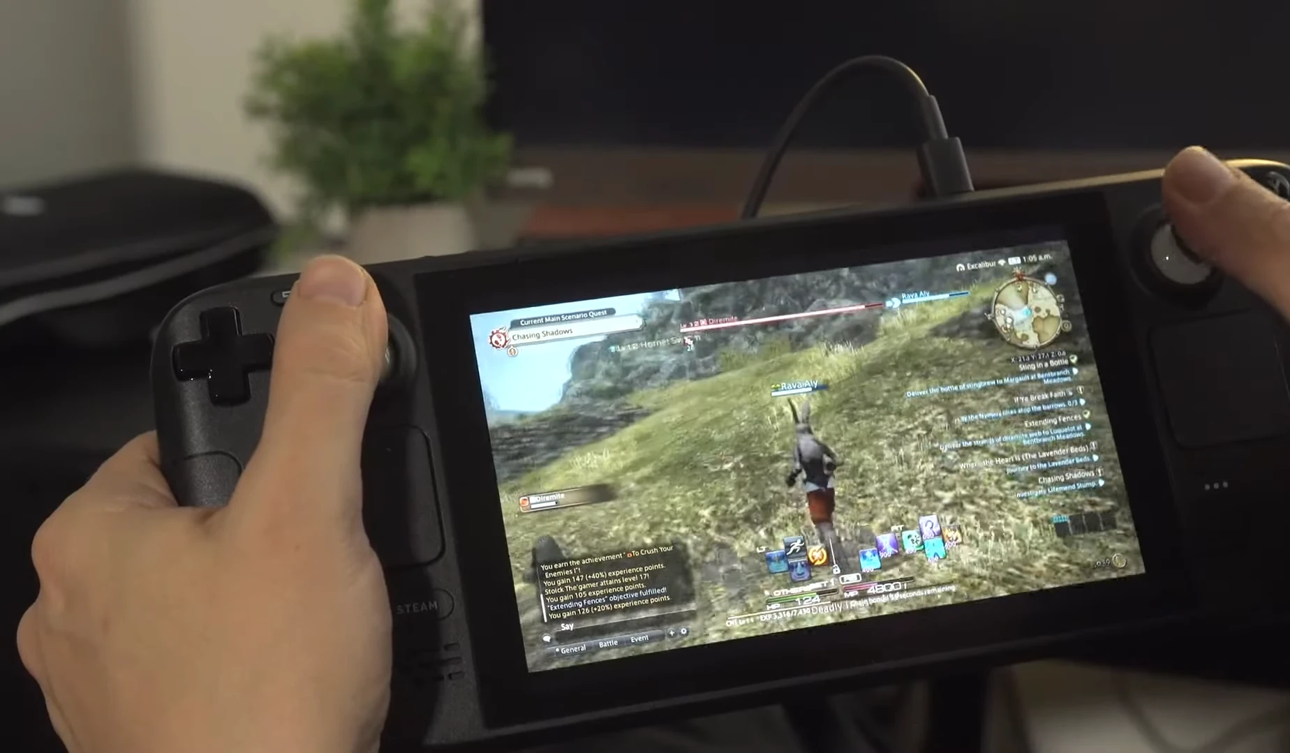 Гейб Ньюэлл выгорел в WoW, но наиграл кучу времени в FFXIV на Steam Deck