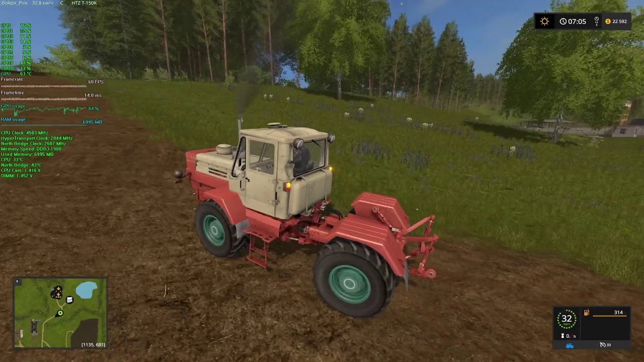 Farming Simulator 17 "Модель: Т-150К"