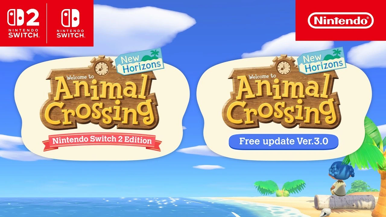Animal Crossing: New Horizons с улучшенной графикой для Nintendo Switch 2 выйдет 15 января 2026 года
