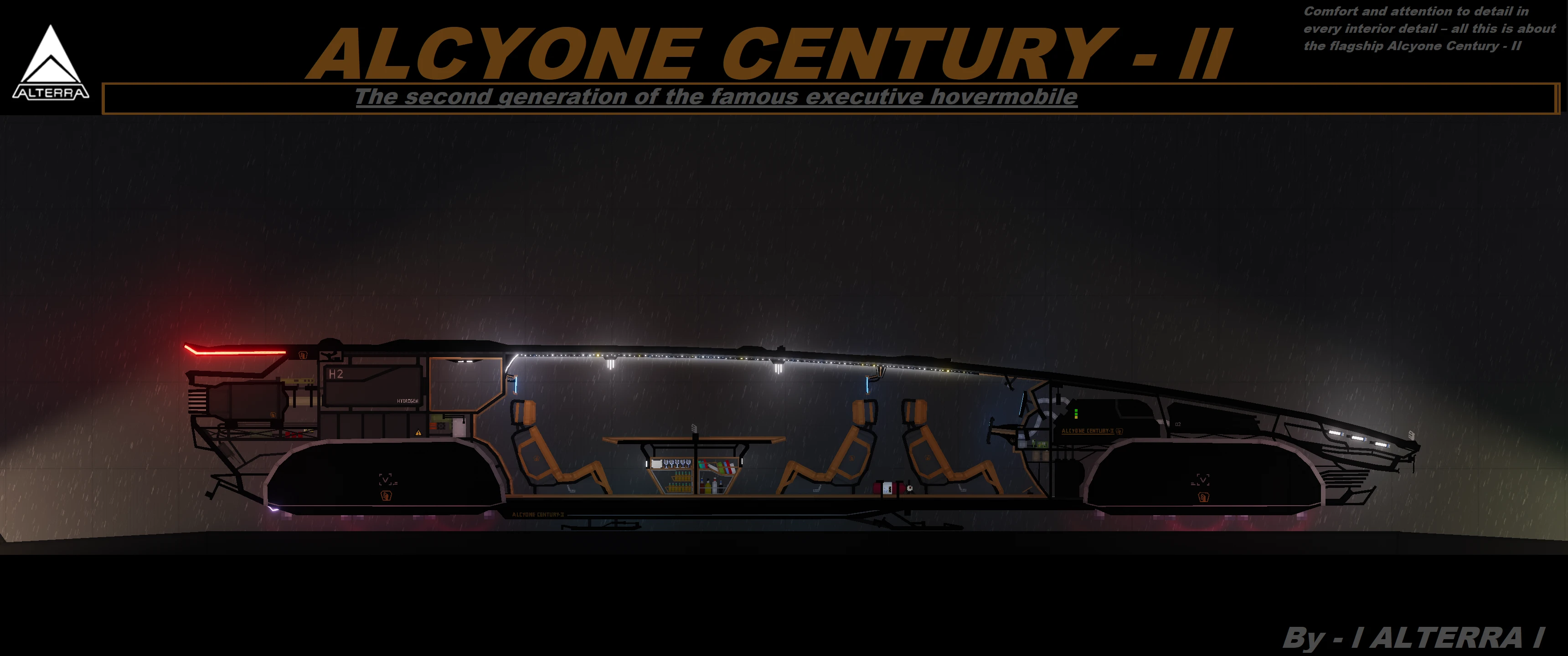 People Playground "Представительский Ховер-Мобиль Alcyone Century-ll" [1.27.5+] {l ALTERRA l}