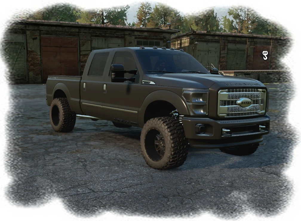 SnowRunner "Мод Banks 2016 Platinum F-350"