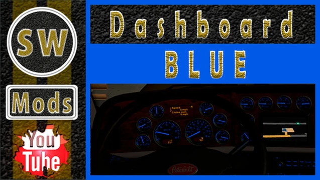 American Truck Simulator "Пакет Dashboard для Peterbilt 389 SCS ATS 1.4.хх"