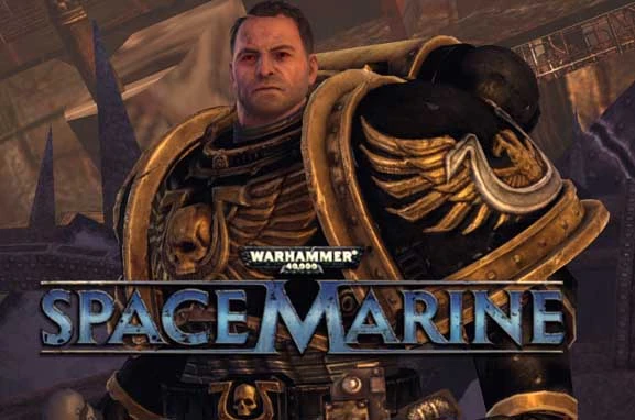 Warhammer 40.000: Space Marine "черные доспехи ультрамаринов"