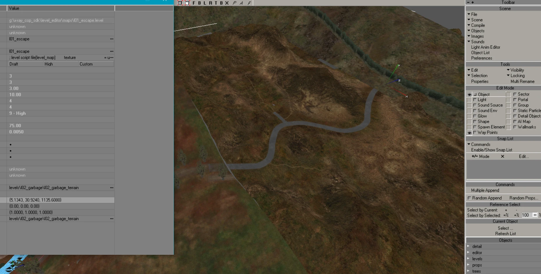 Использование утилиты coordinate modifier для S.T.A.L.K.E.R: Shadow of Chernobyl