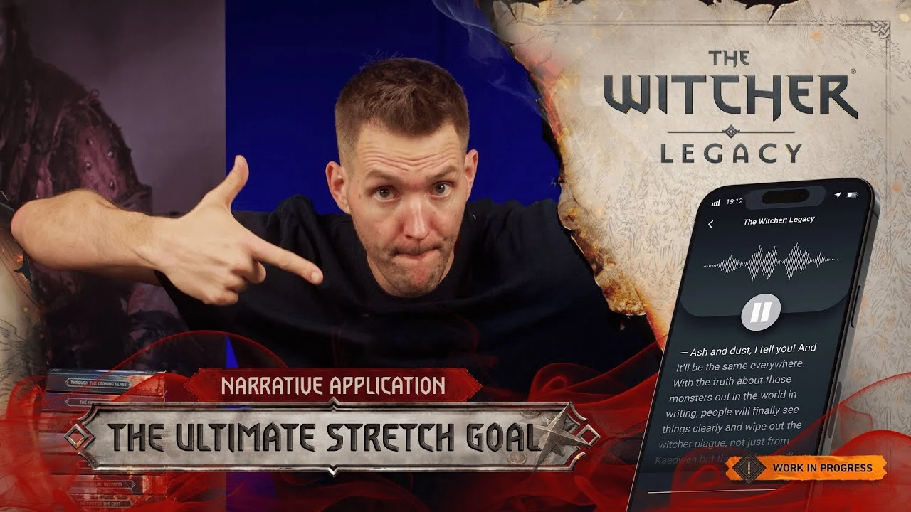 Настольная игра Witcher: Legacy собрала 10 млн евро на краудфандинге и получит приложение-компаньон с озвучкой