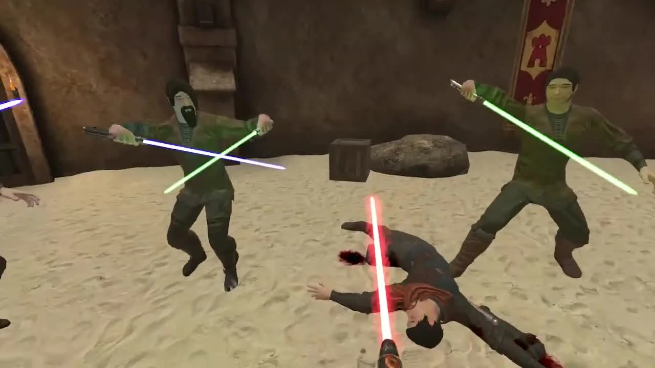 Геймплей модификации EDI FORCE PHYSICS 1.0 для VR-игры Blade & Sorcery