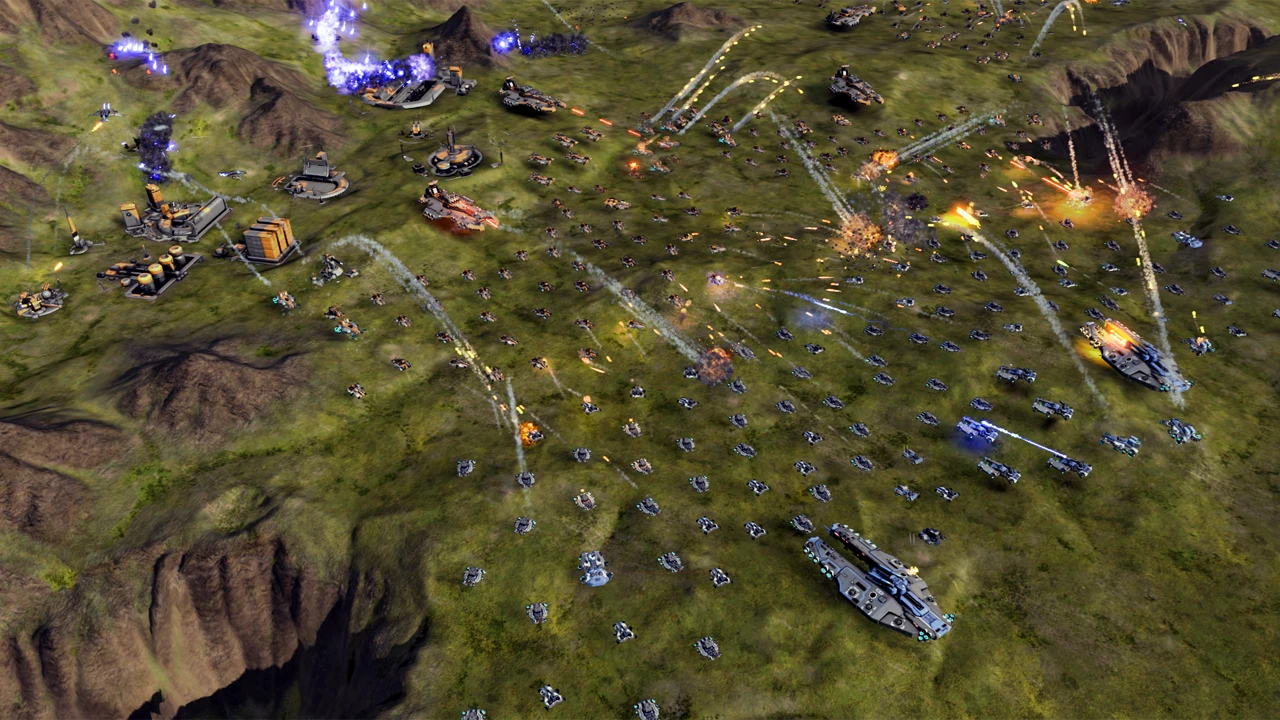 Стратегия Ashes of the Singularity отображает до 20 000 юнитов одновременно