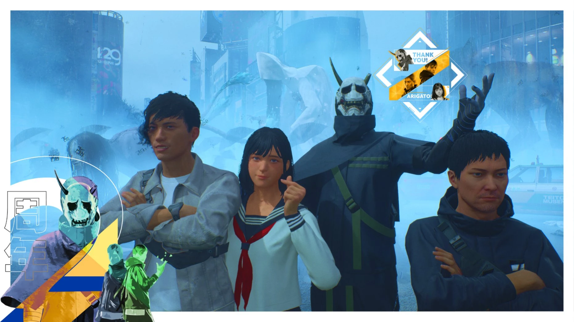 Мистический экшен Ghostwire: Tokyo отмечает вторую годовщину, разработчики поблагодарили игроков за поддержку