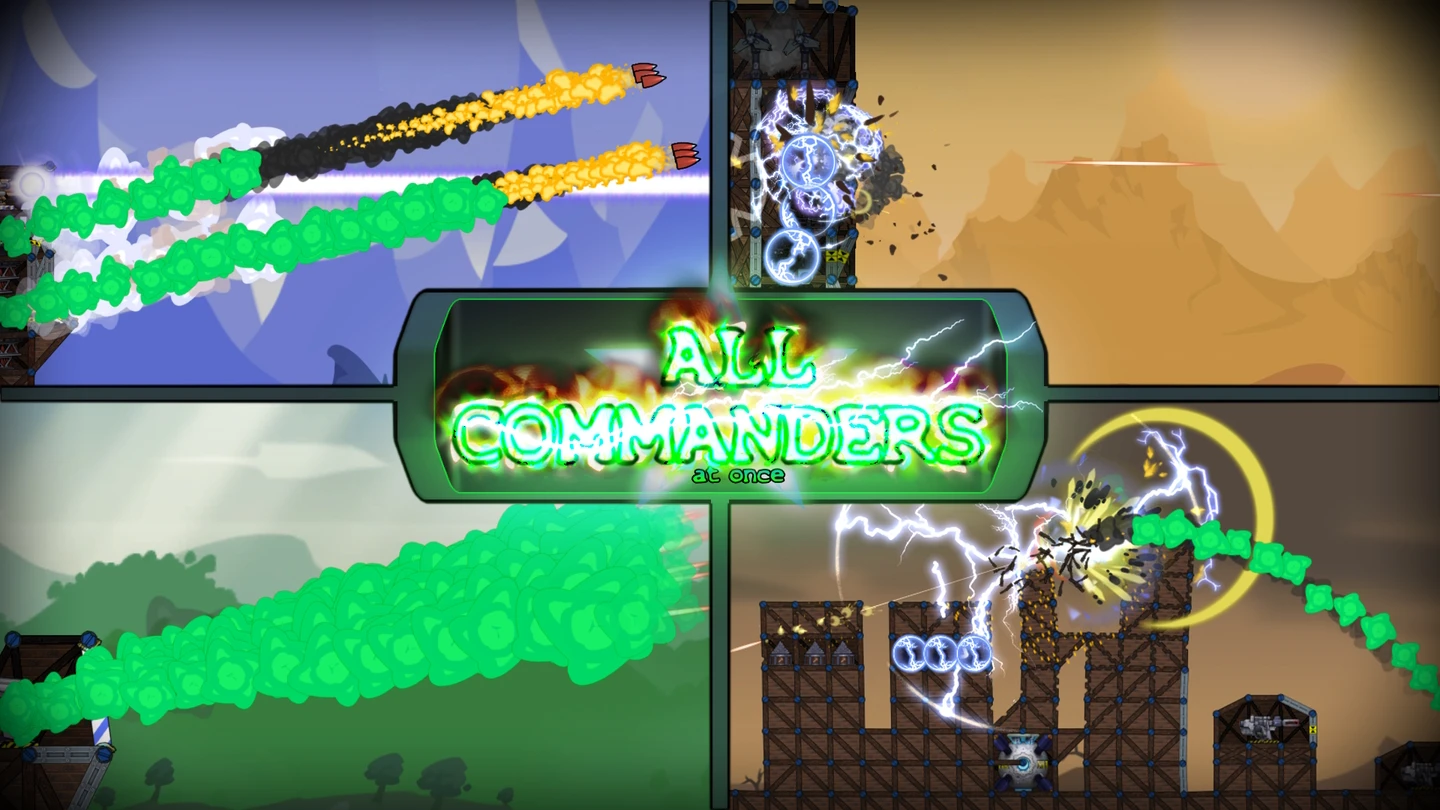 Forts "All Commanders At Once - единый командир"