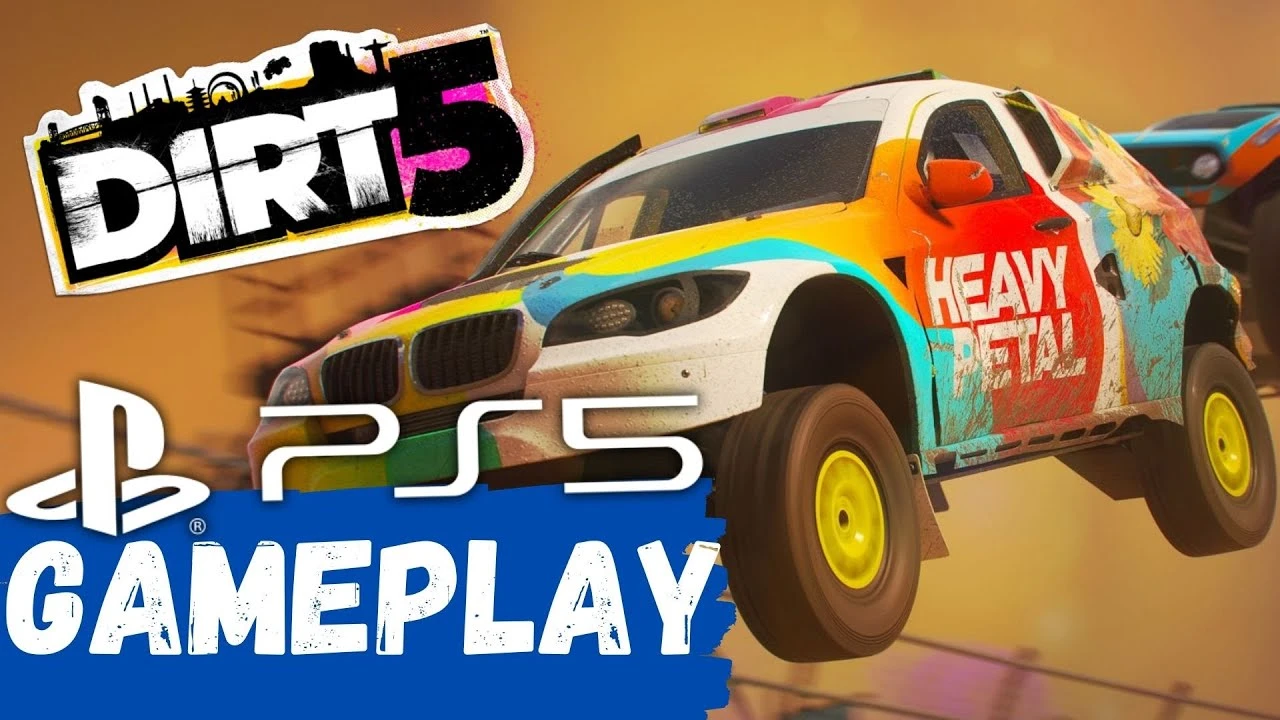 Первое геймплейное видео DIRT 5 на PS5