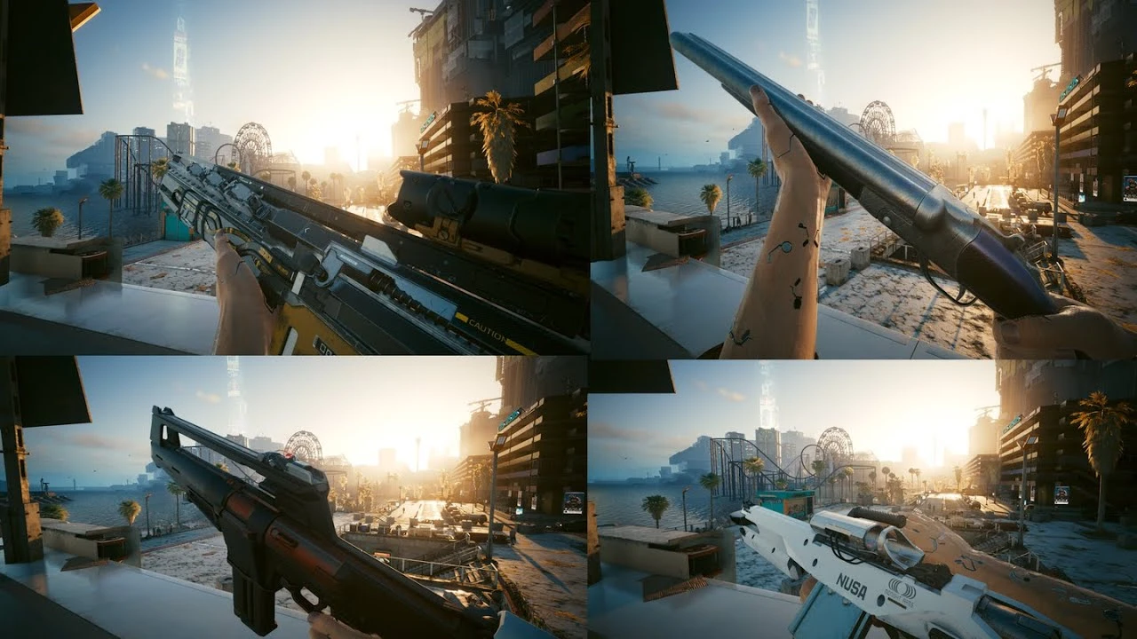 Cyberpunk 2077 "Новое культовое оружие - набор Охотник за головами"