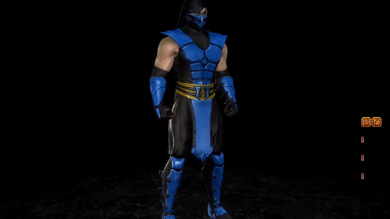 Mortal Kombat (2011) "Blue Dragon 3 Costumes By Hanzo Hasashi and Daizar Dario"